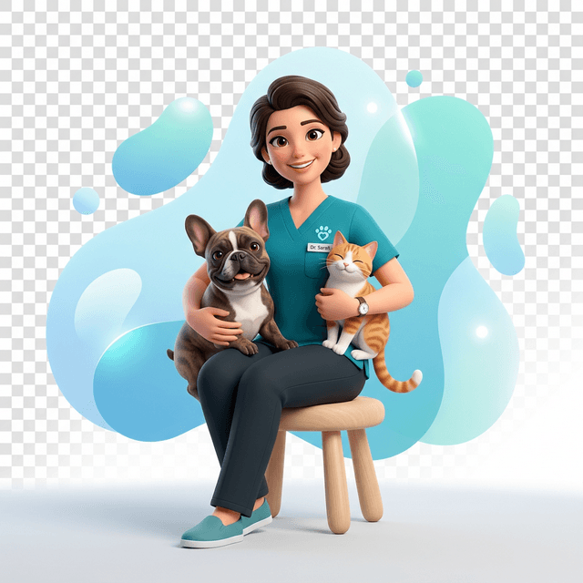 Veterinary Doctor Illustration